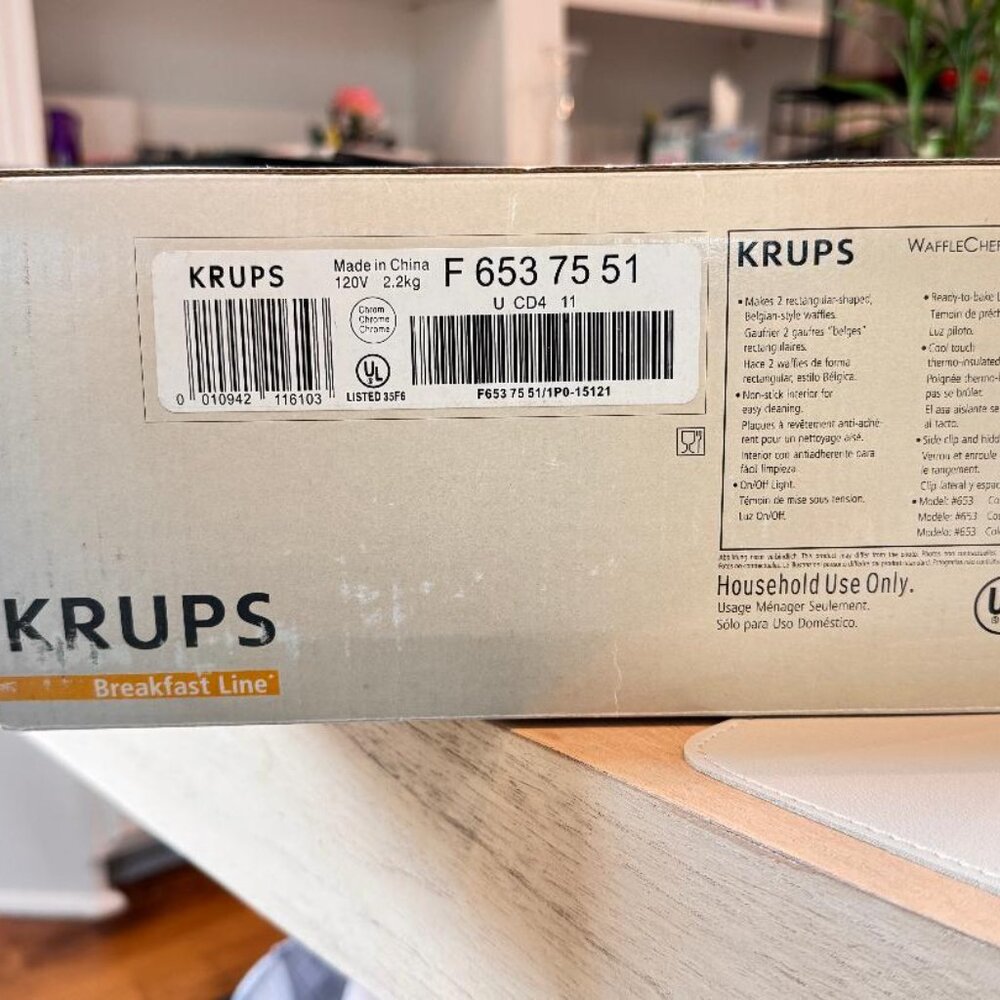 Krups Waffle Chef Compact - Picture 4 of 4